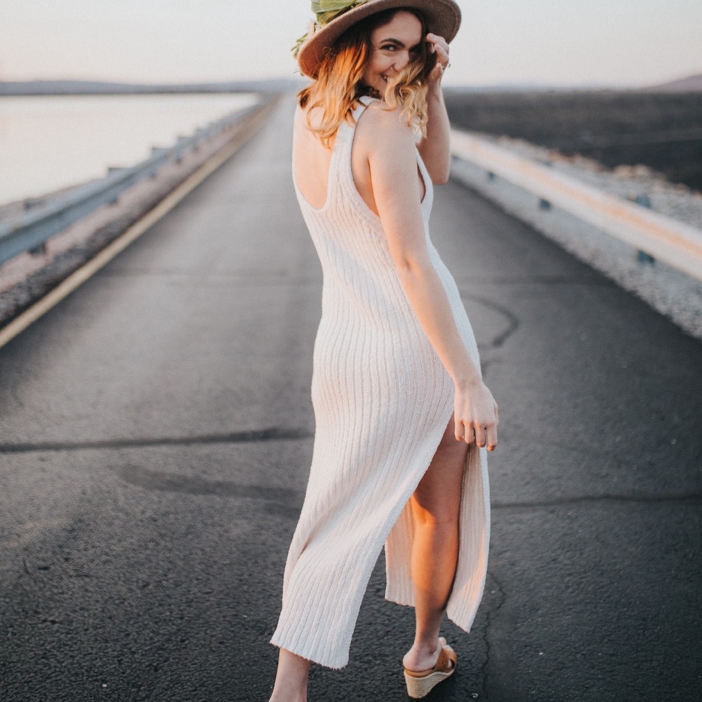 Free People Emmy Maxi Sweater Dress